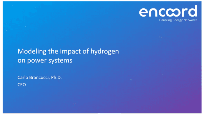 Presentation · The Impact of Green Hydrogen on the Power System · EnerNex