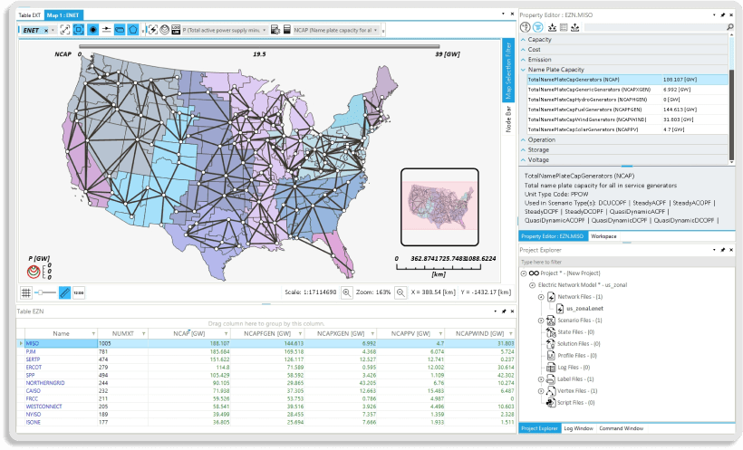 United States Power System Model