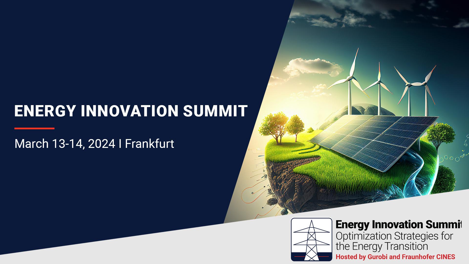 Event · Gurobi Energy Innovation Summit